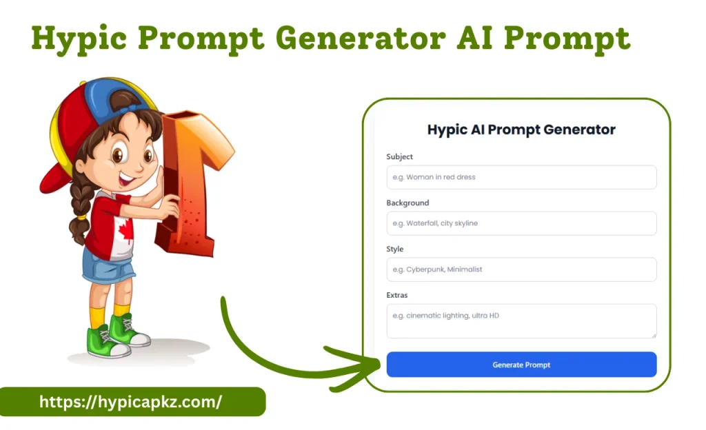 Hypic Prompt Generator 1 Hypic Prompt Generator AI Prompt
